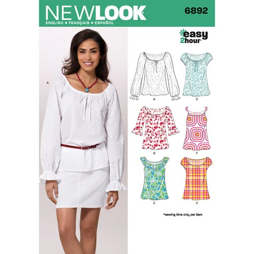 New Look Tops N6892 - Image 2