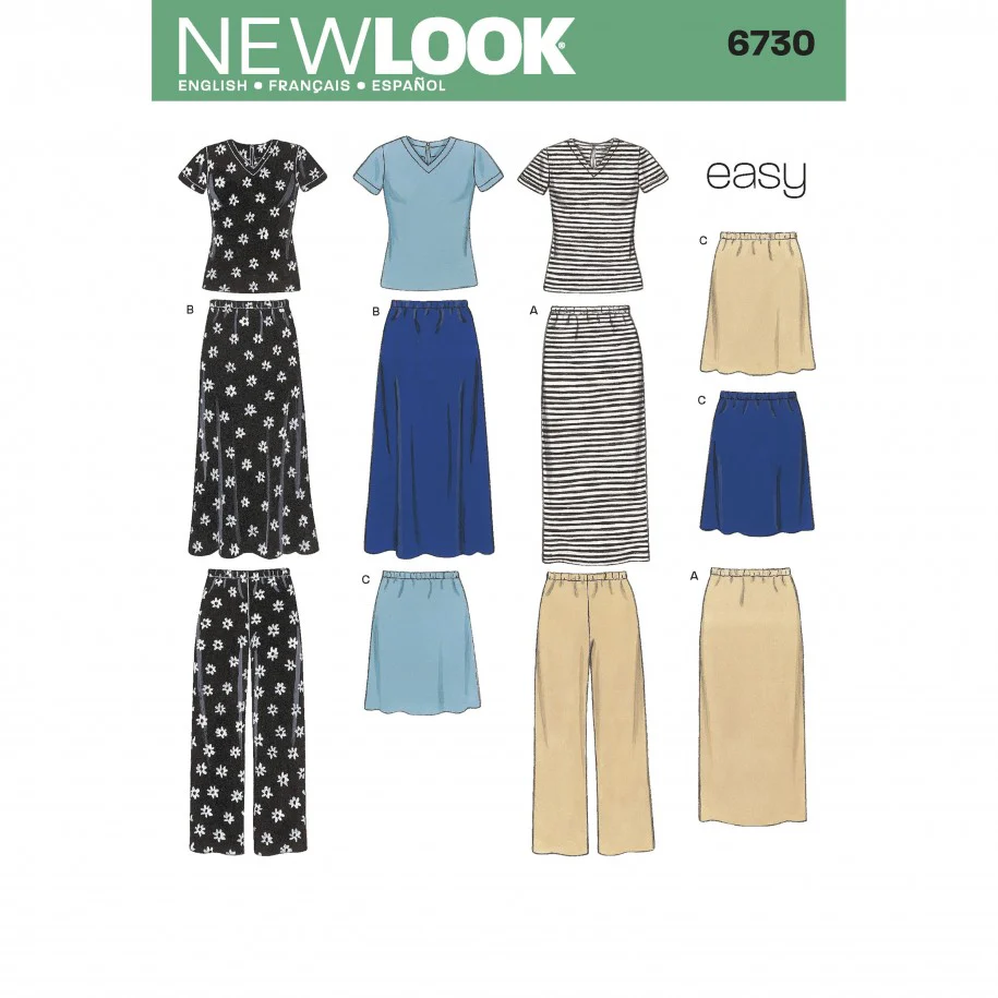 New Look Tops, Skirts and Trousers N6730 - Image 2