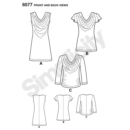 New Look Tops, Tunic or Dress N6577 - Image 4