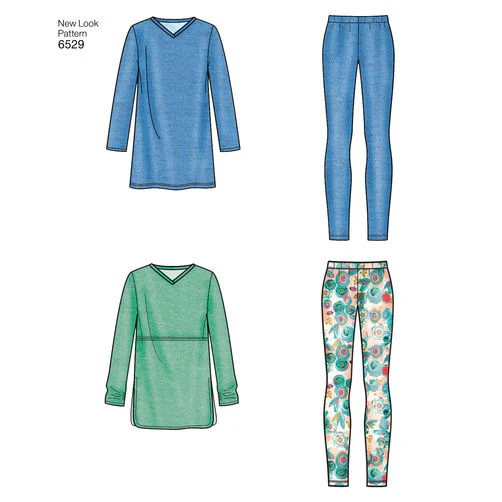 New Look Tunics and Leggings 6529 - Image 6