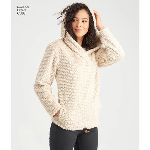 New Look Unisex Hoodie/Sweater N6588 - Image 5