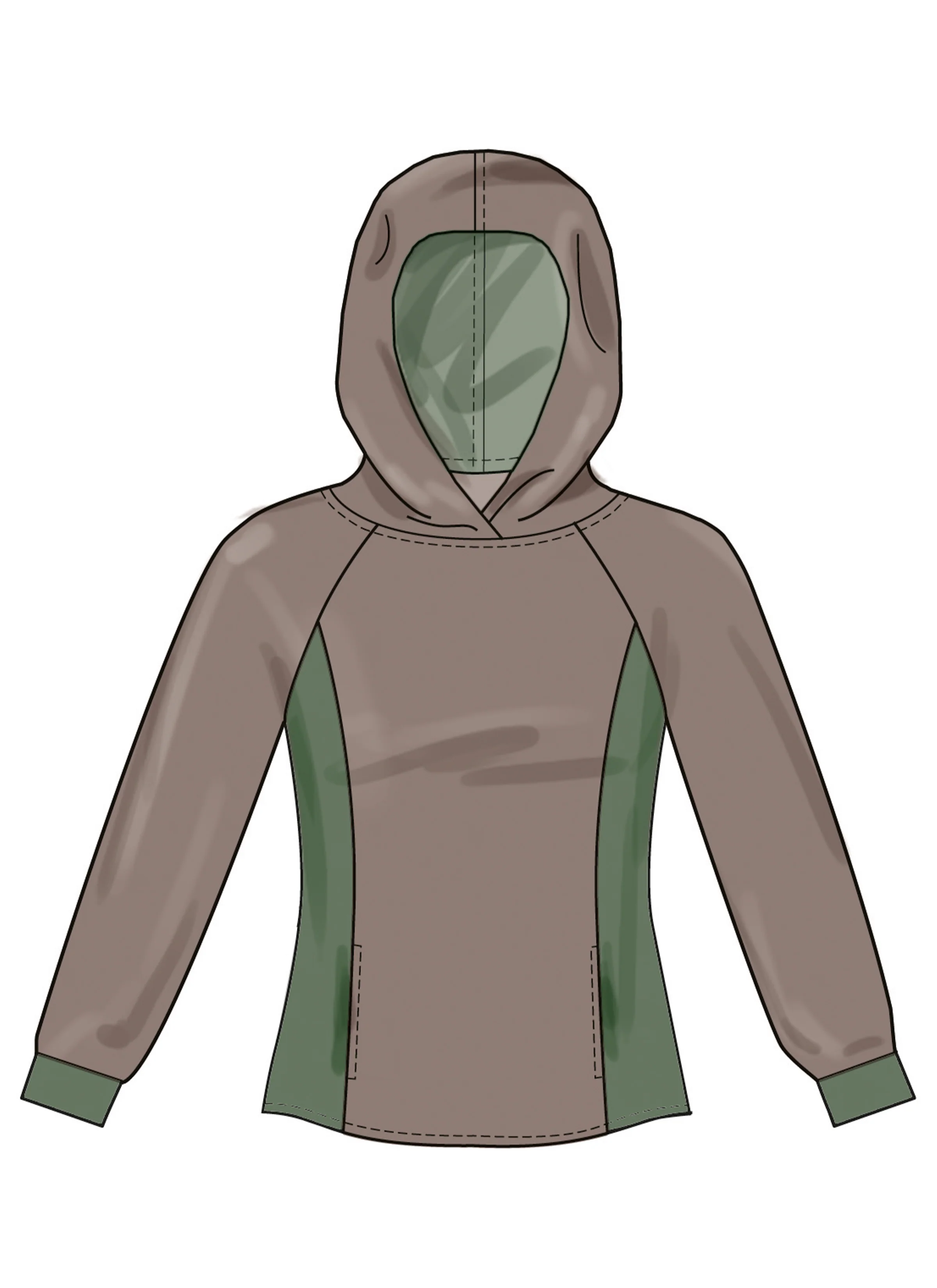New Look Unisex Hoodies N6806 - Image 4