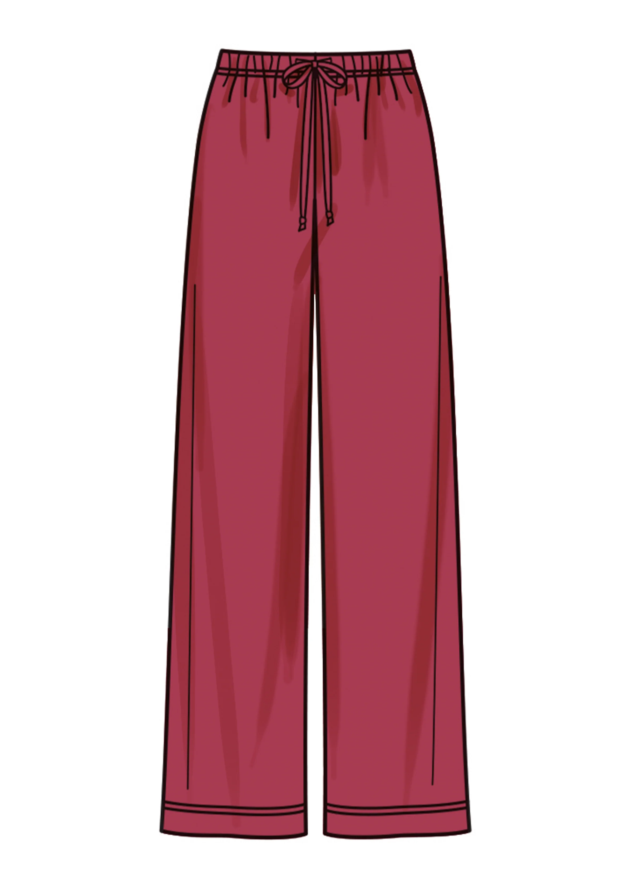 New Look Unisex Knit Hoodie and Trousers and Misses' Knit Dress N6818 - Image 4