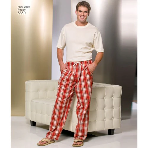 New Look Unisex Pyjama Pants & Shorts N6859 - Image 3