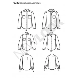 New Look Unisex Shirt 6232 - Image 5