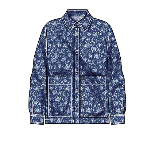 New Look Unisex Shirt N6724 - Image 7