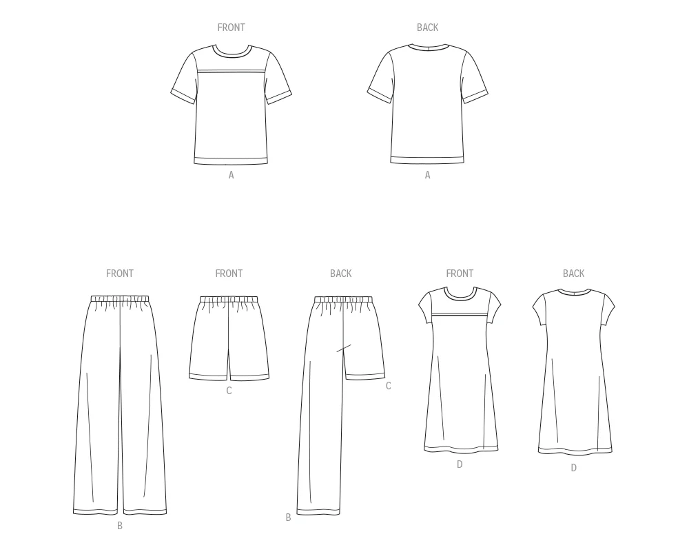 New Look Unisex Sleepwear N6805 - Image 10