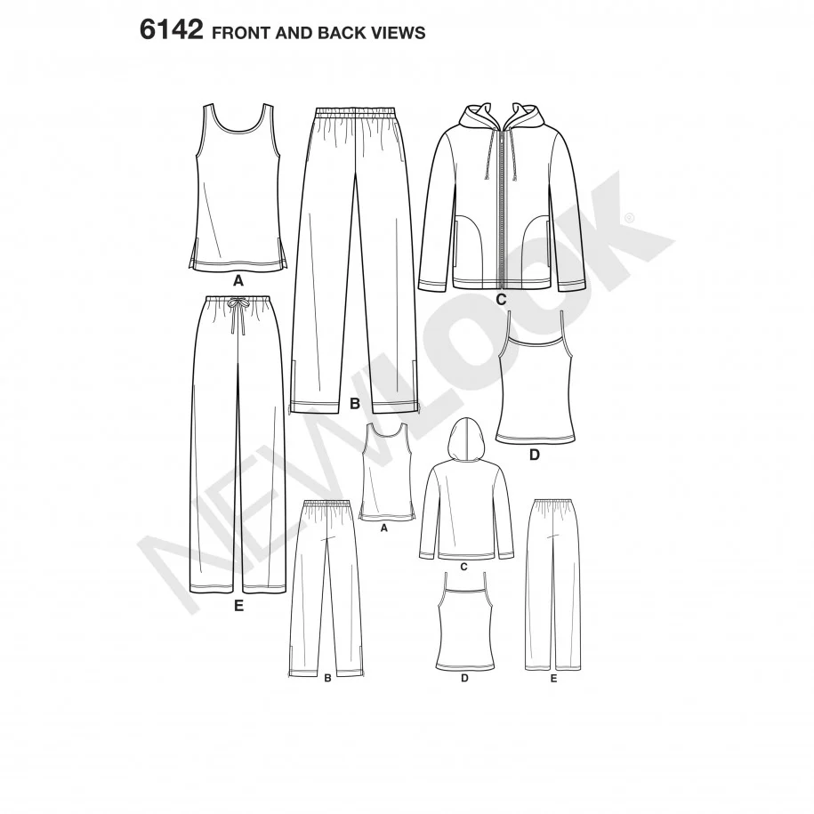 New Look Unisex Sportswear N6142 - Image 4