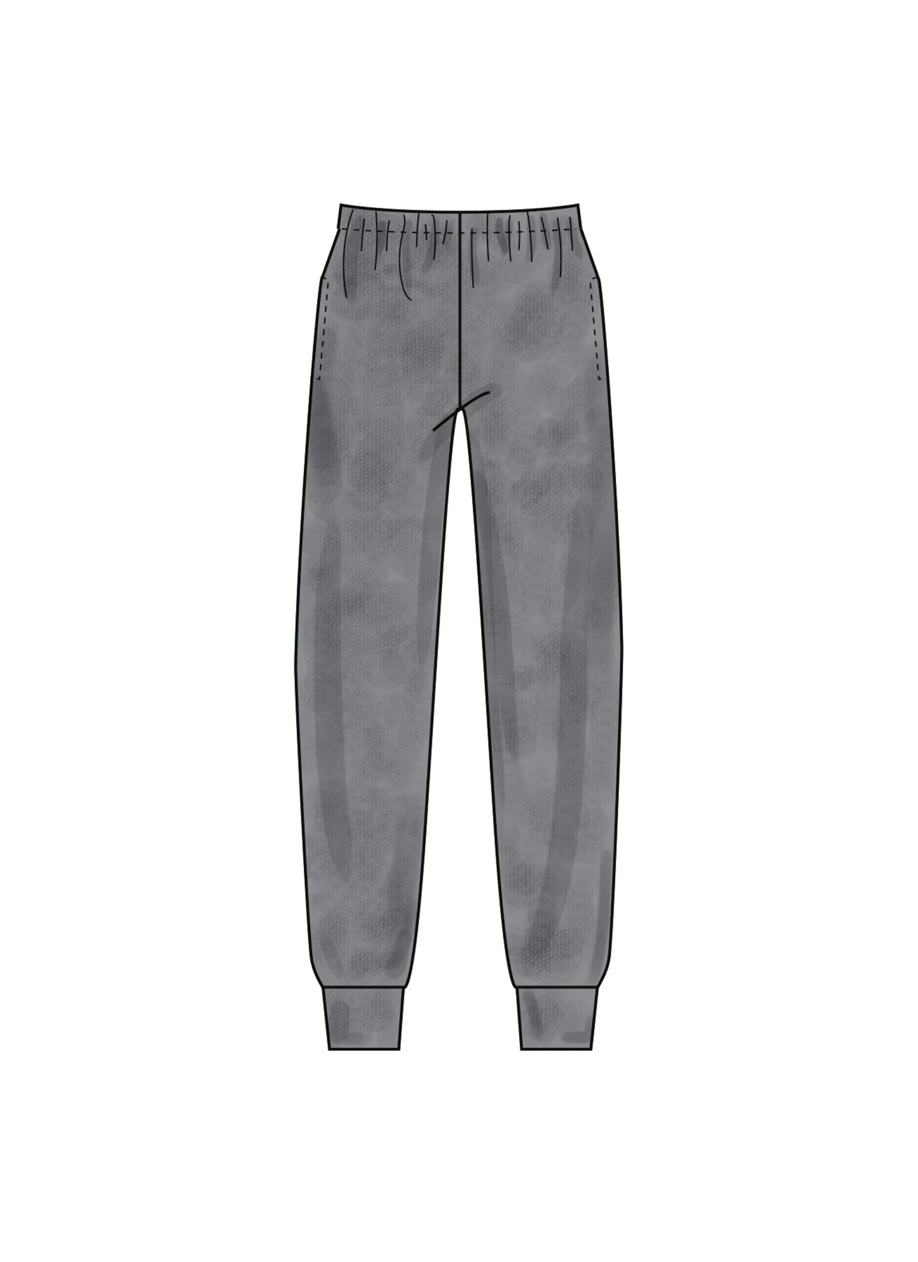 New Look Unisex Sweatshirt & Joggers N6772 - Image 7