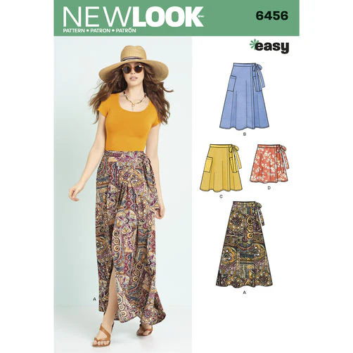 New Look Wrap Skirts N6456 - Image 2