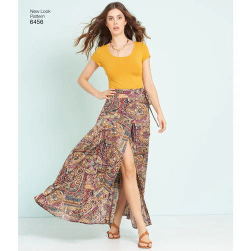 New Look Wrap Skirts N6456 - Image 3
