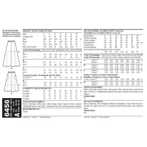 New Look Wrap Skirts N6456 - Image 7