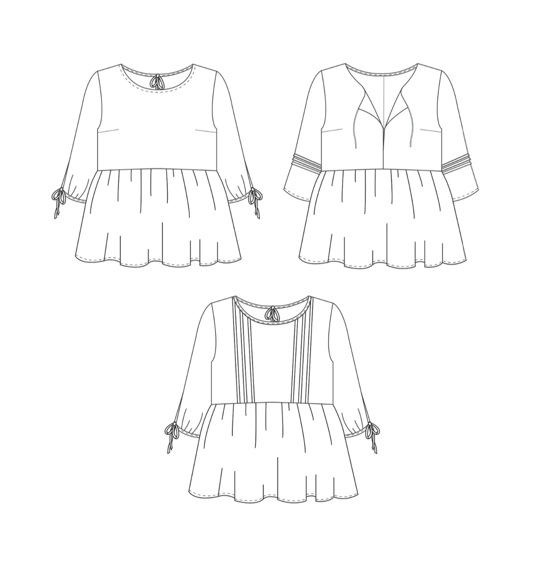 NH Patterns April Blouse - Image 10
