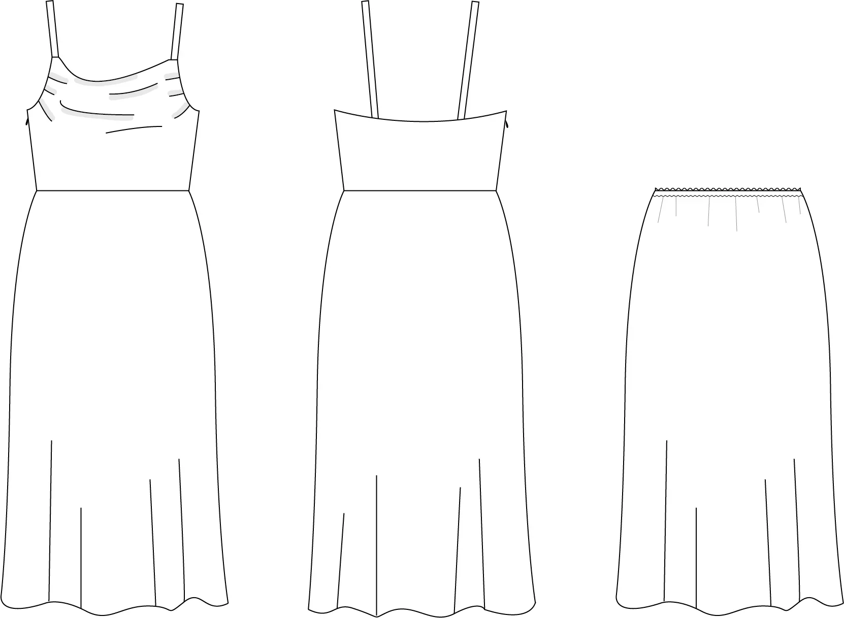 Nina Lee Alameda Slip Dress and Skirt - Image 9