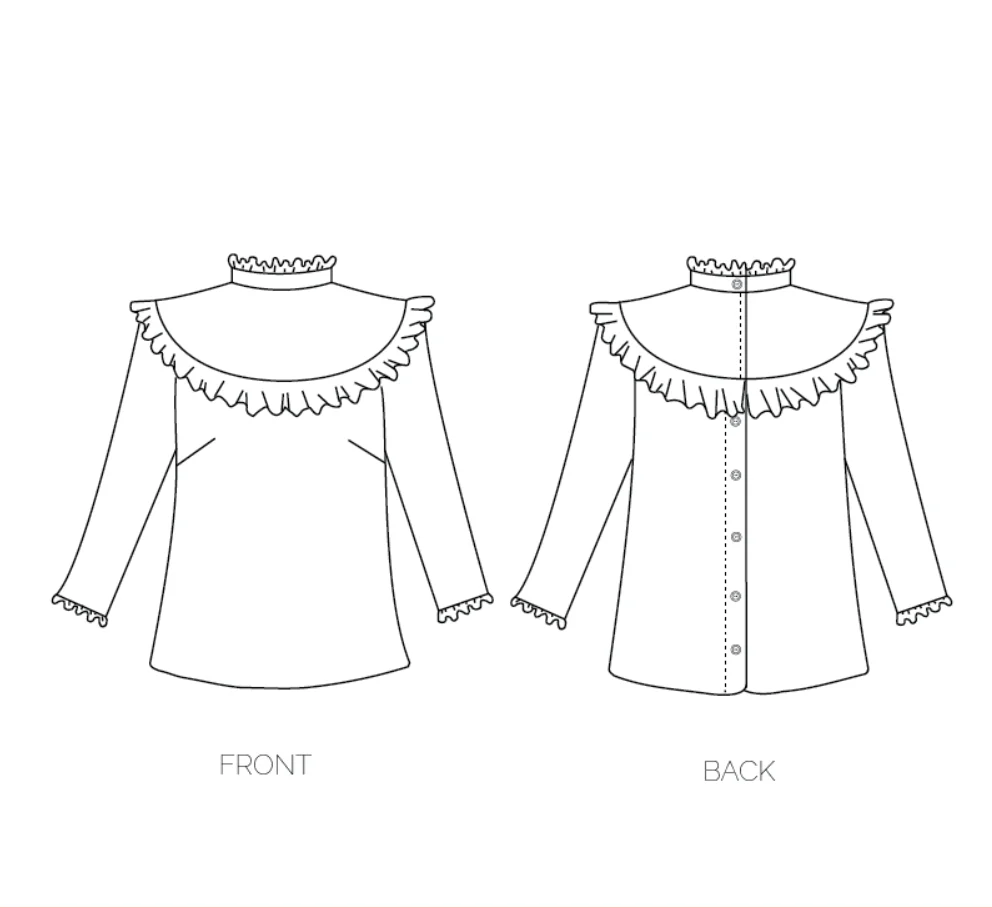 Nina Lee Bloomsbury Blouse - Image 11