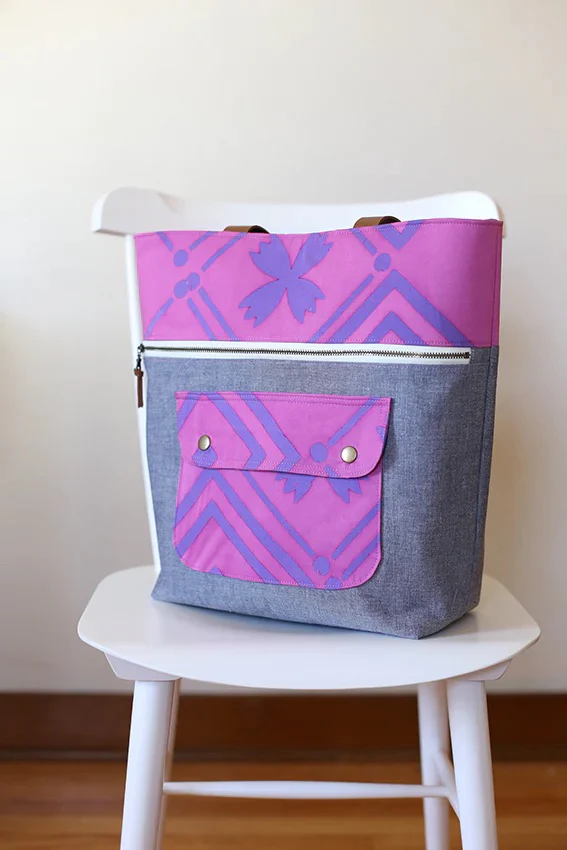 Noodlehead Caravan Tote and Pouch - Image 12