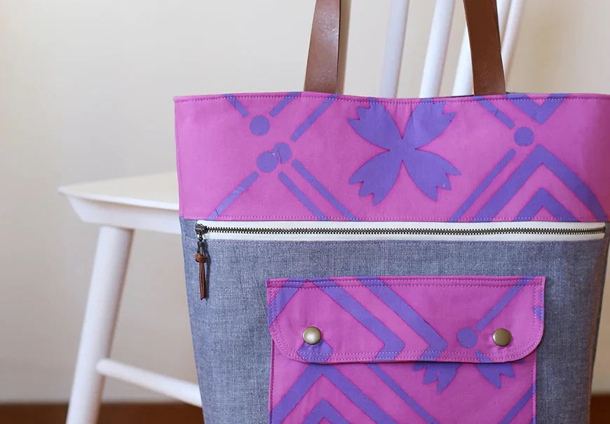 Noodlehead Caravan Tote and Pouch - Image 13