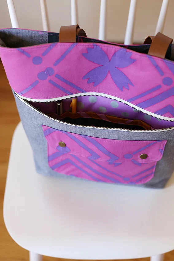 Noodlehead Caravan Tote and Pouch - Image 14