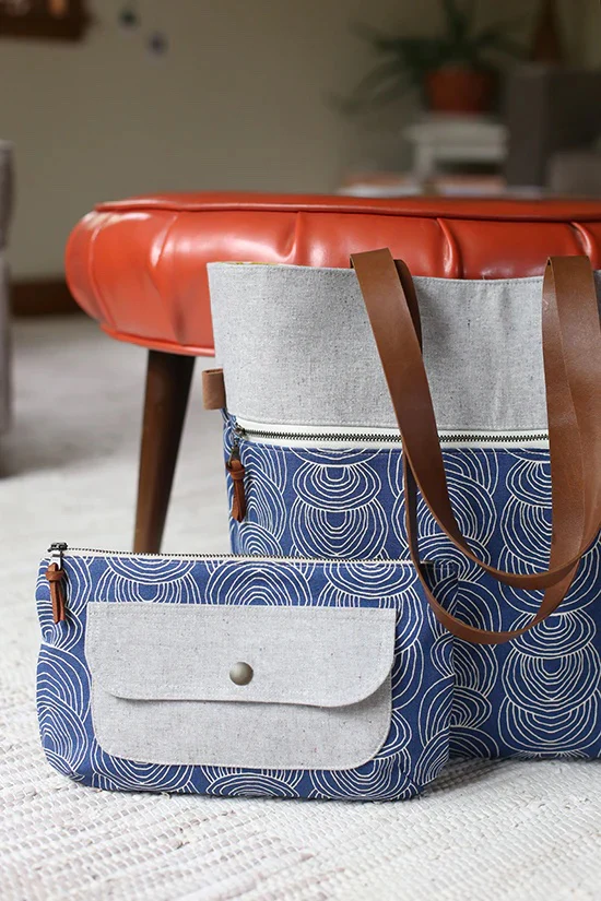 Noodlehead Caravan Tote and Pouch - Image 6