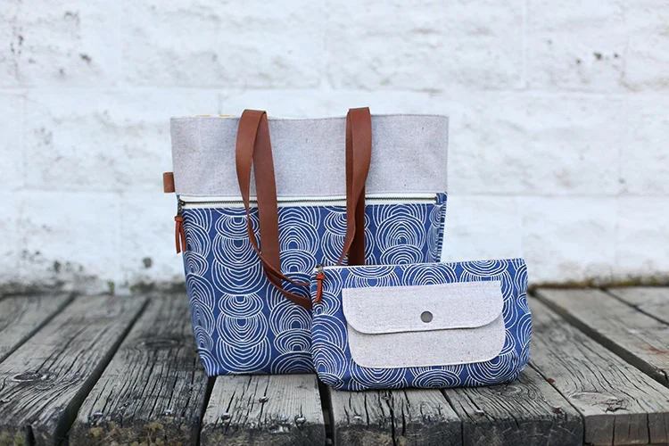 Noodlehead Caravan Tote and Pouch - Image 7