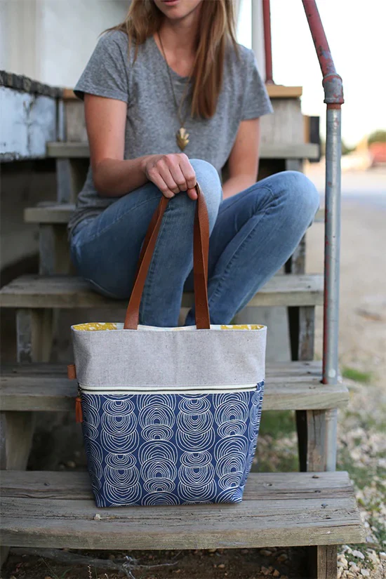 Noodlehead Caravan Tote and Pouch - Image 8