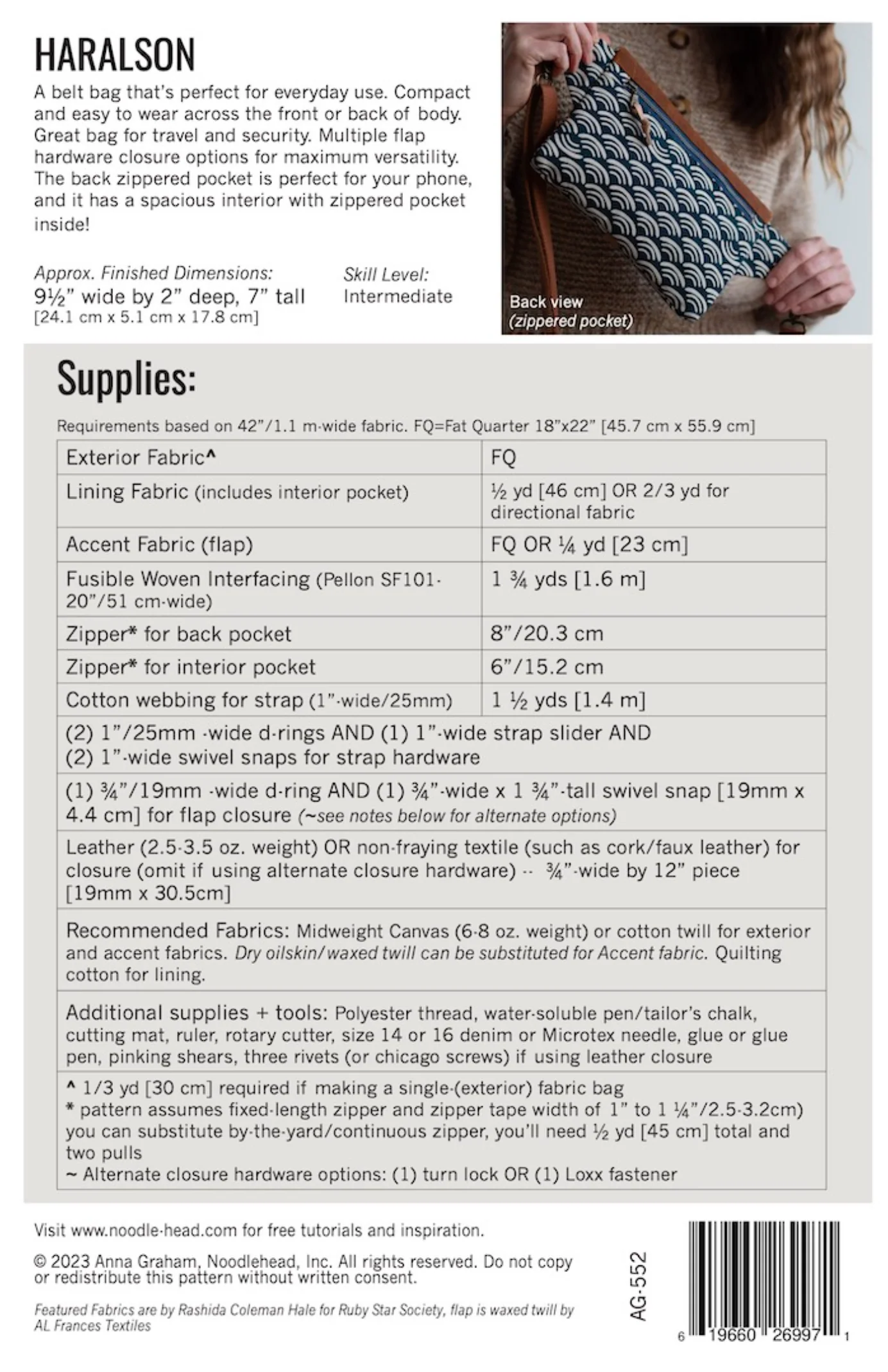 Noodlehead Haralson Belt Bag - Image 20