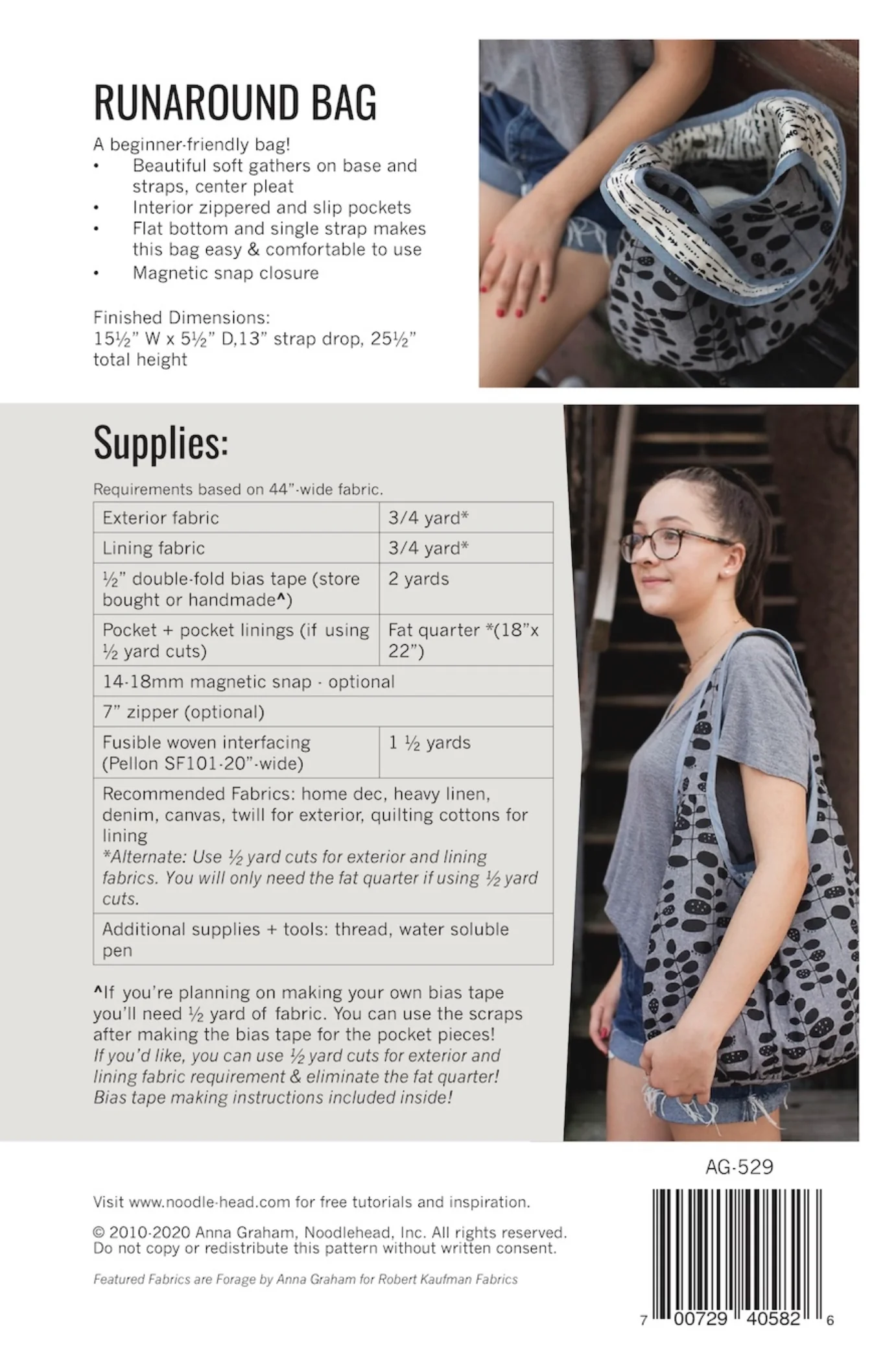 Noodlehead Runaround Bag - Image 8