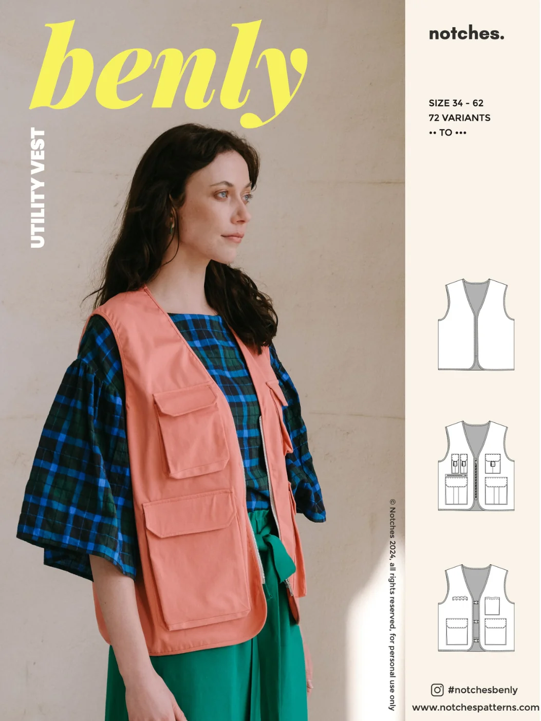 Notches Benly Utility Vest - Image 16