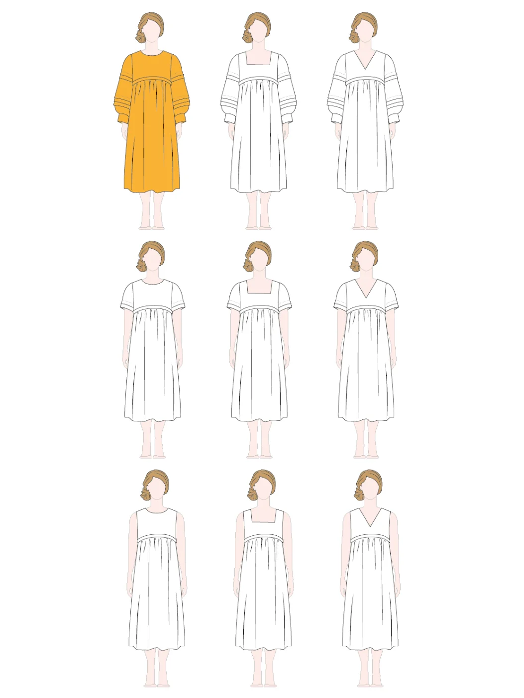 Notches Dila Blouse and Dress - Image 10