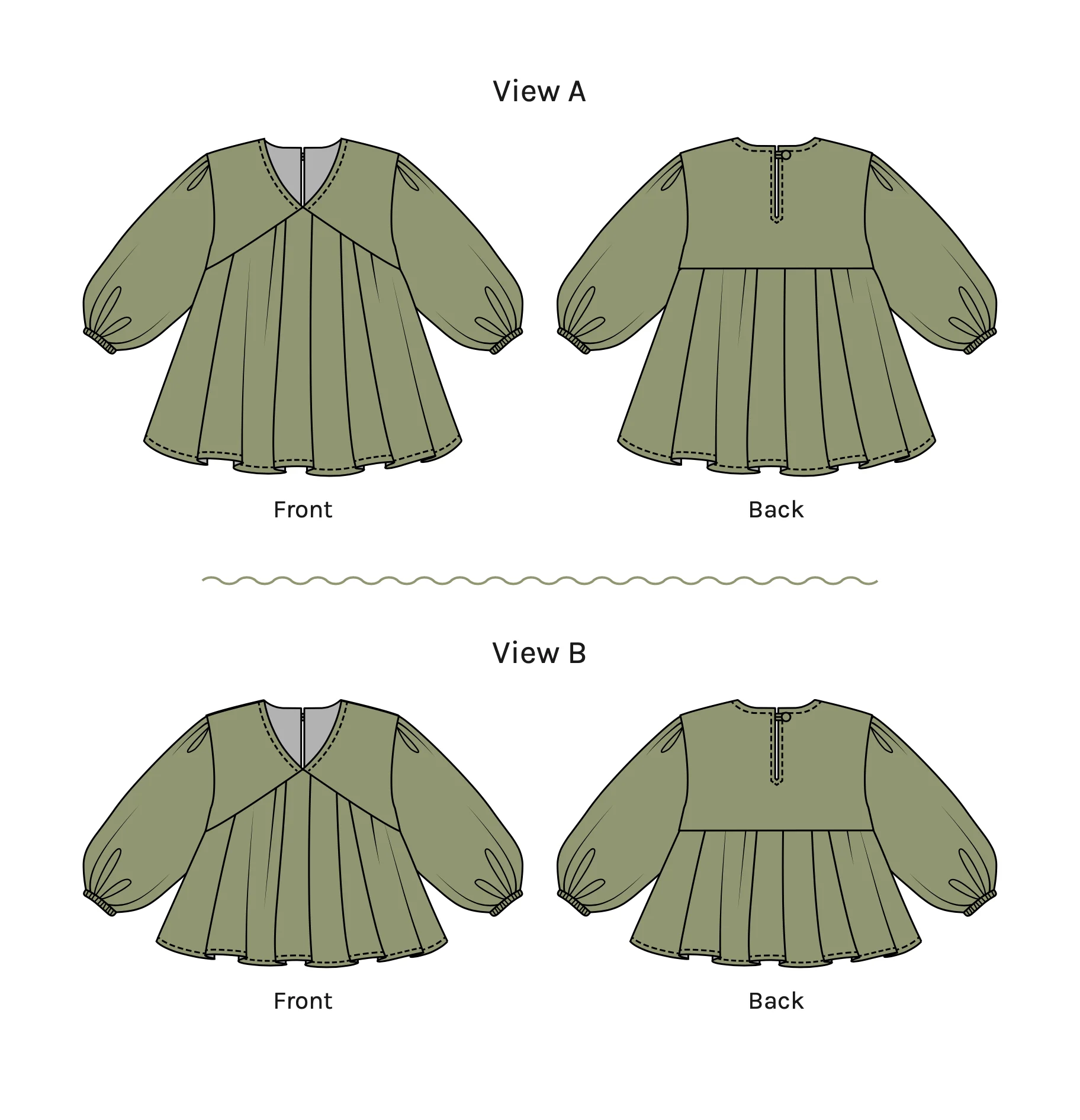 Oh Me Oh My Baby/Child Chicory Dress and Top - Image 6