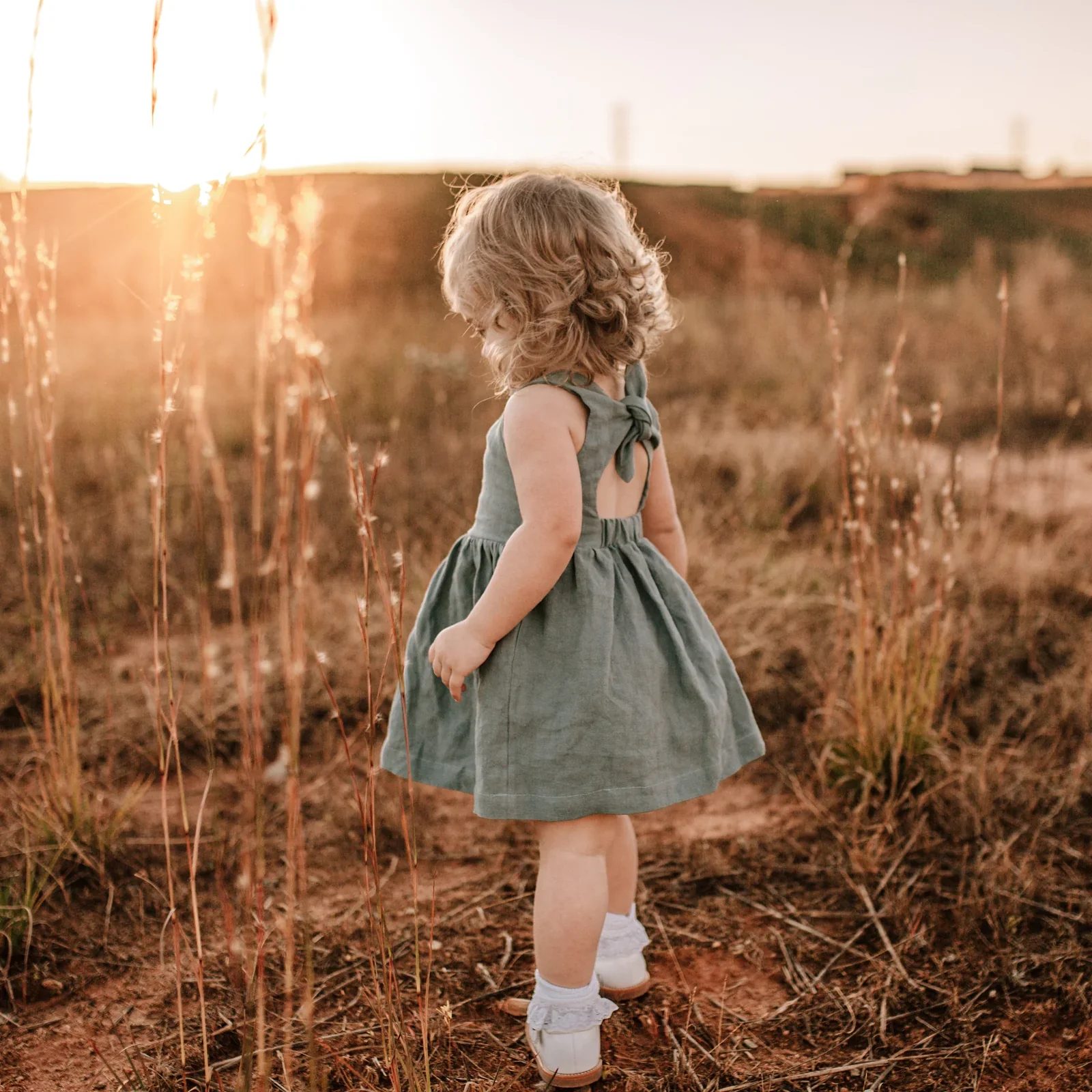 Oh Me Oh My Baby/Child Daisy Dress - Image 6