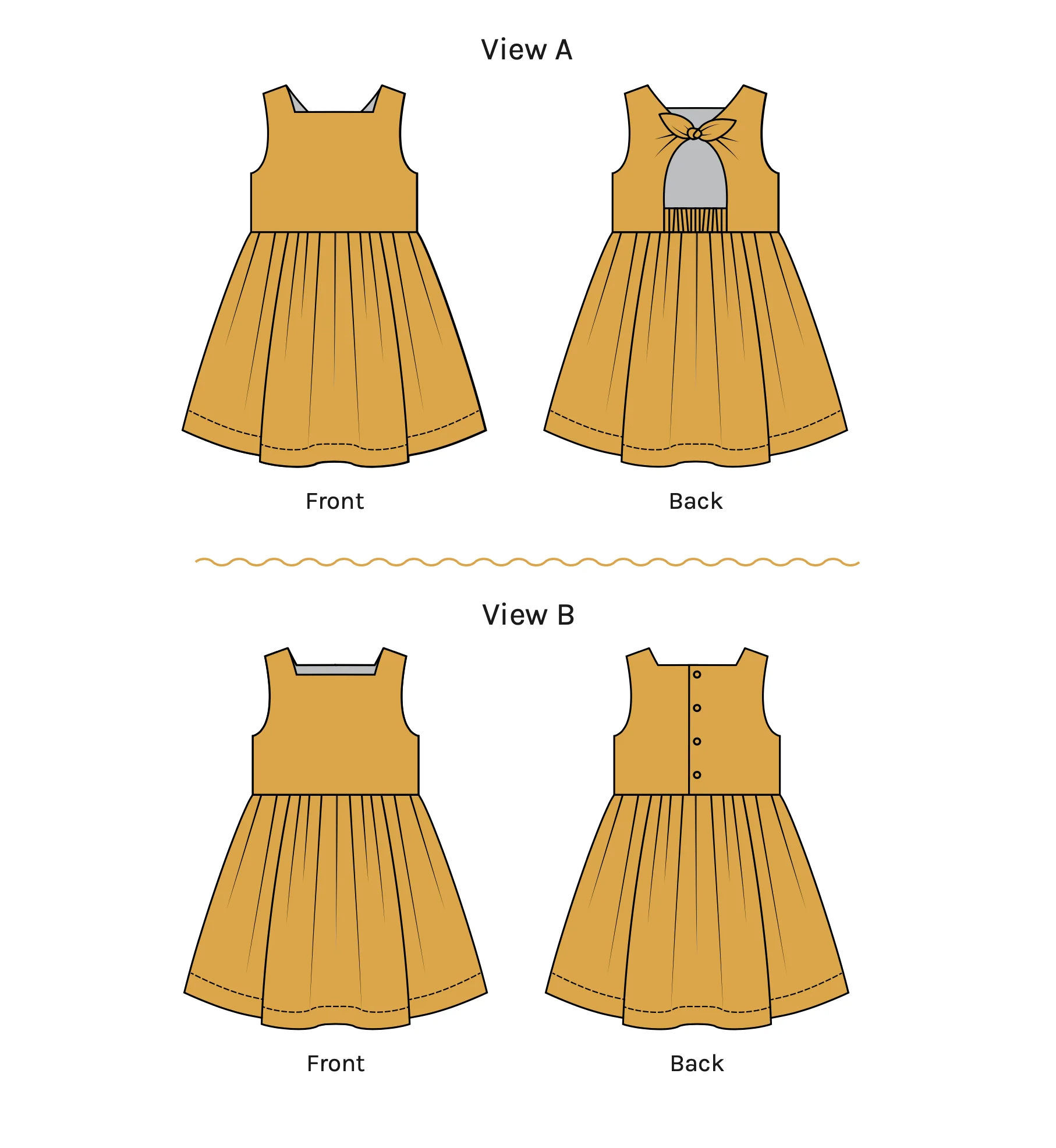 Oh Me Oh My Baby/Child Daisy Dress - Image 7