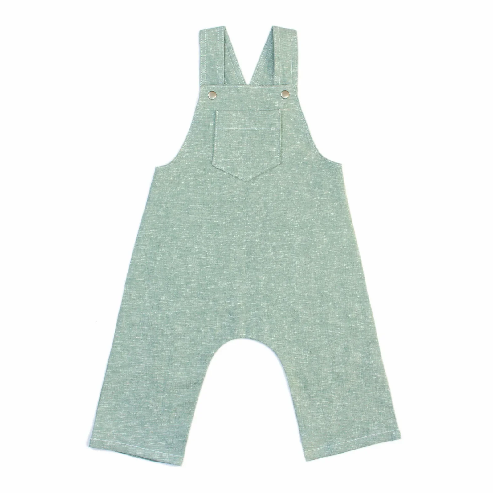 Oh Me Oh My Baby/Child Woven Overalls - Image 2