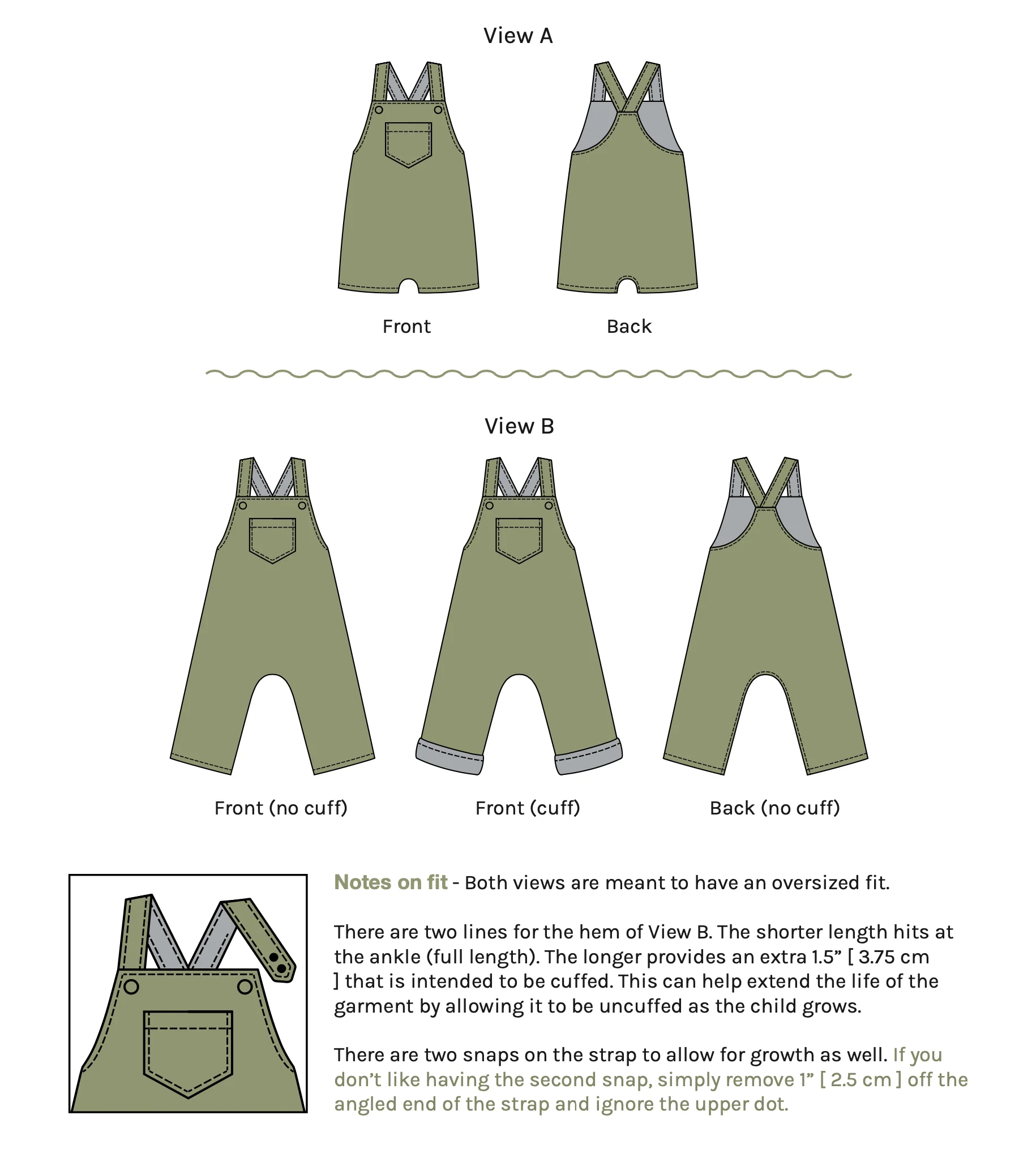 Oh Me Oh My Baby/Child Woven Overalls - Image 9