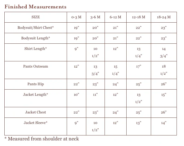 Oliver + S Babies' Lullaby Layette Set PDF - Image 10