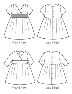 Oliver + S Baby/Child Library Dress - Image 10