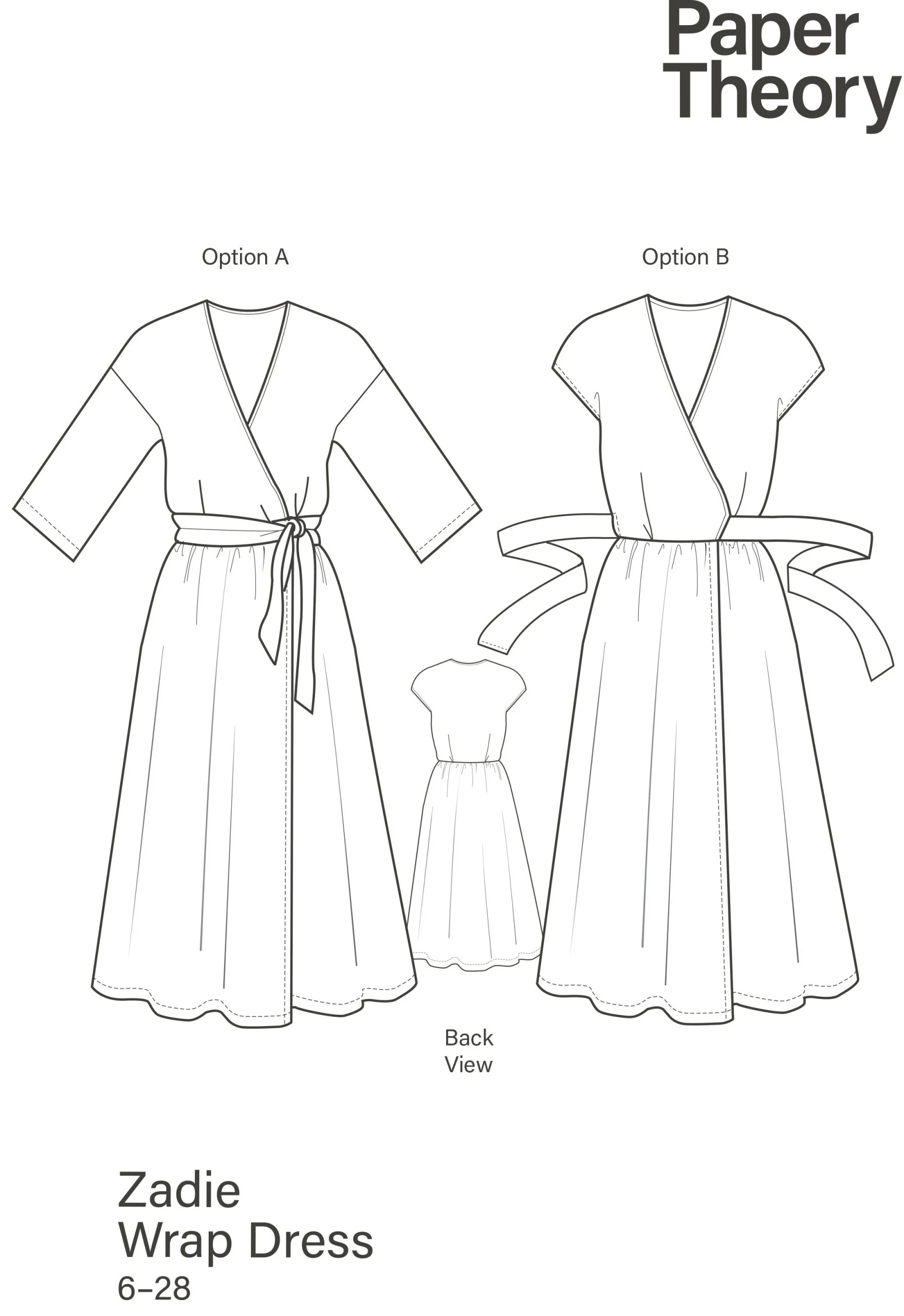 Paper Theory Patterns Zadie Dress - Image 6