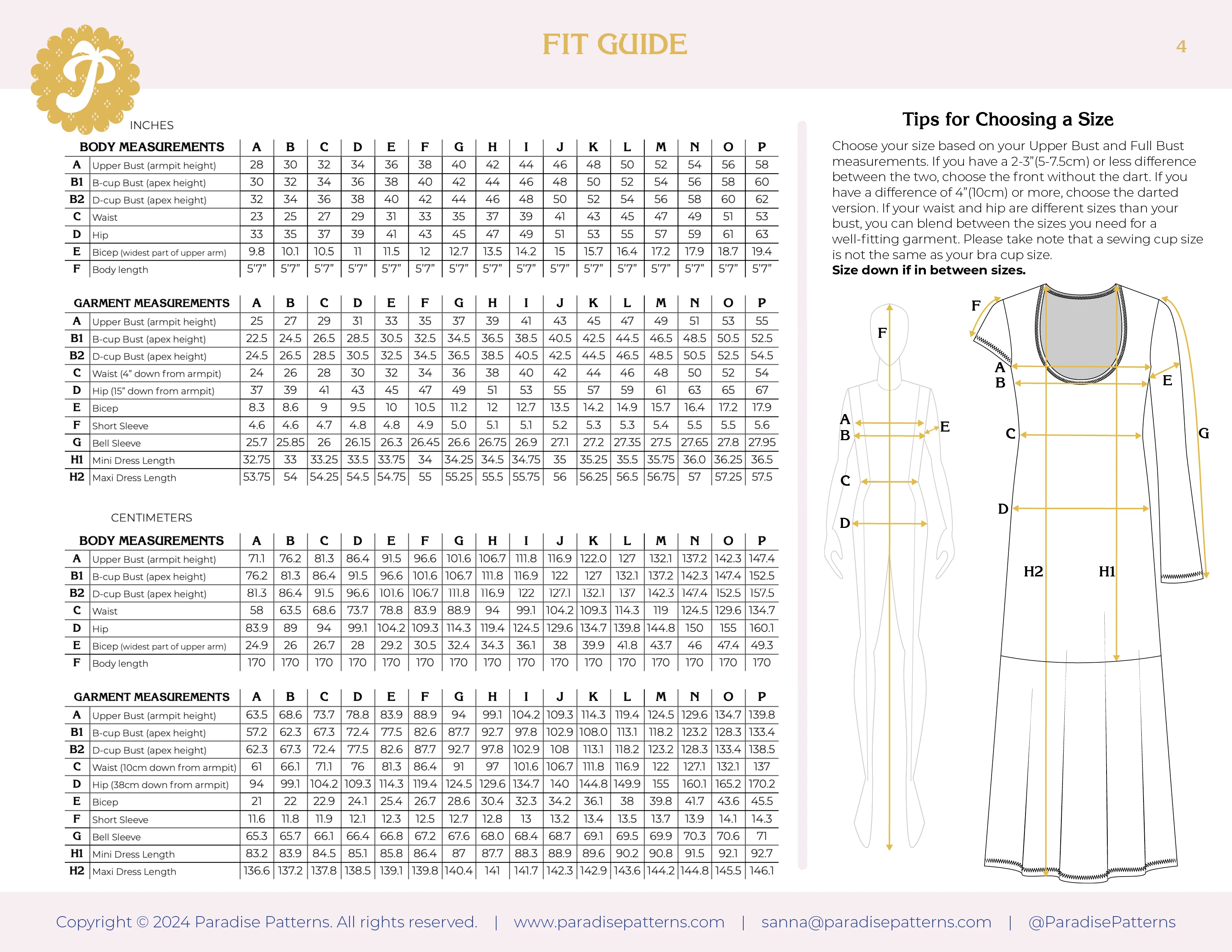 Paradise Patterns Honeygirl Dress Expansion - Image 10