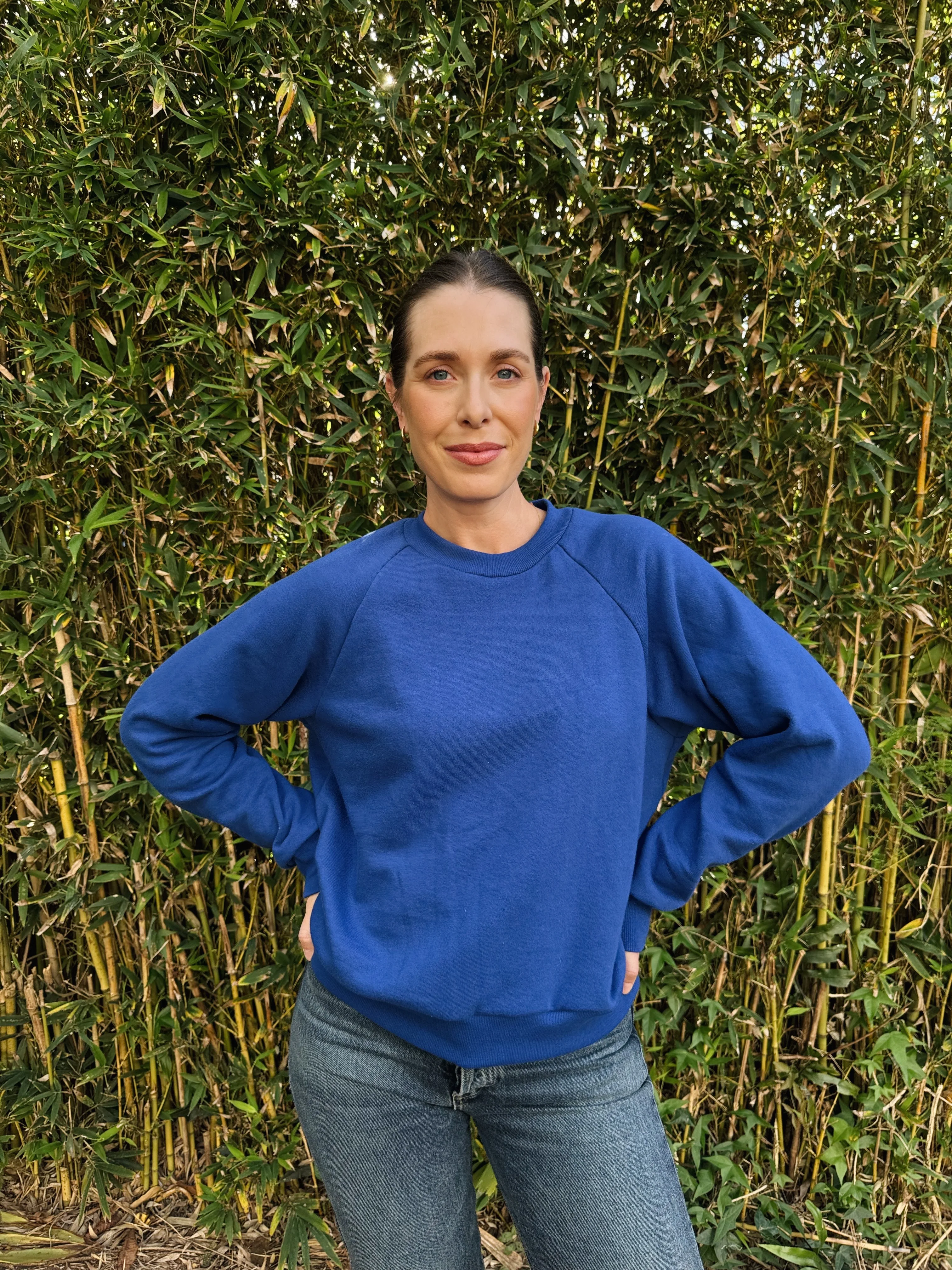 Paradise Patterns Pine Raglan Sweatshirt
