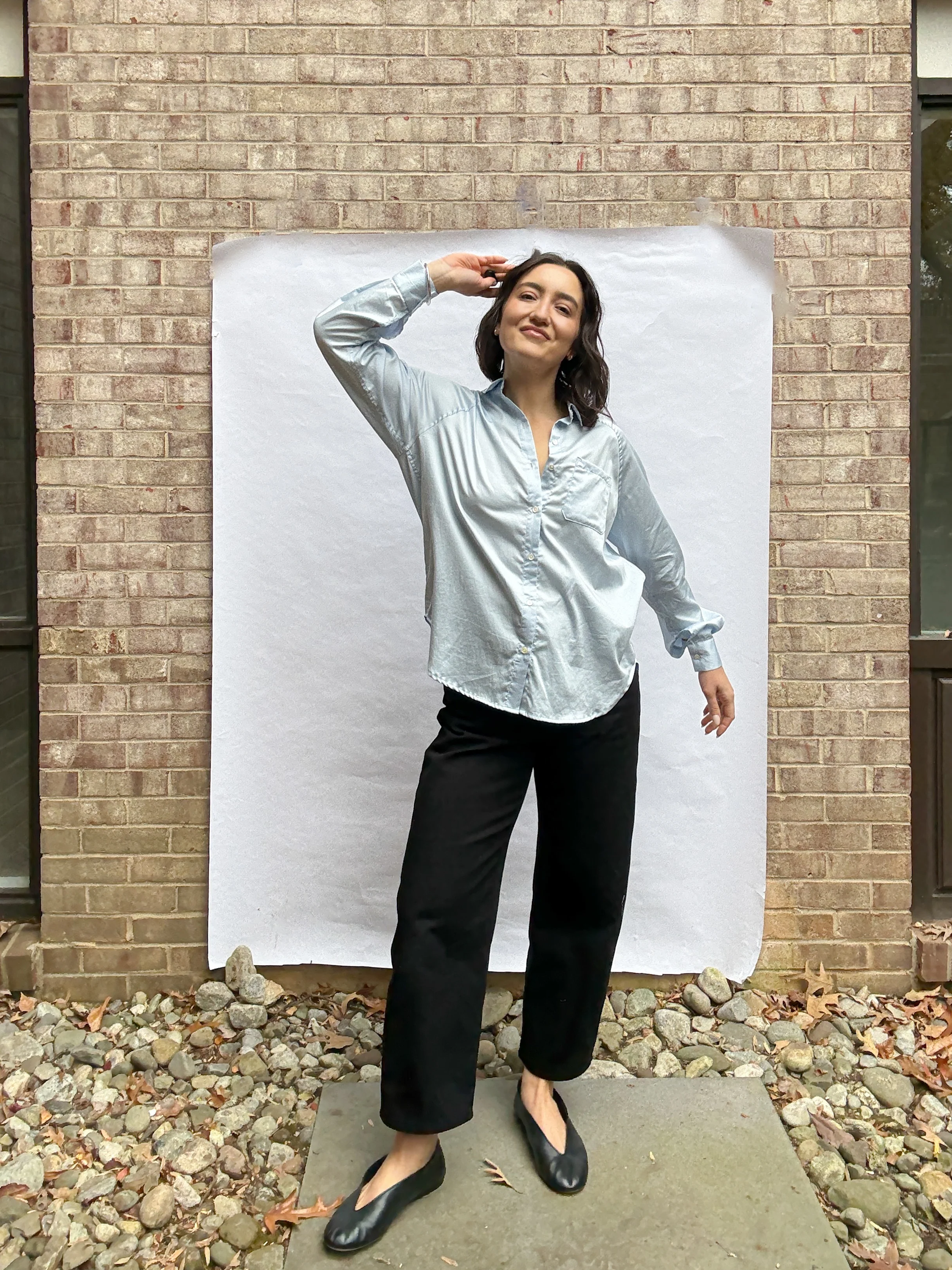 Paradise Patterns Rose Raglan Button Up - Image 6
