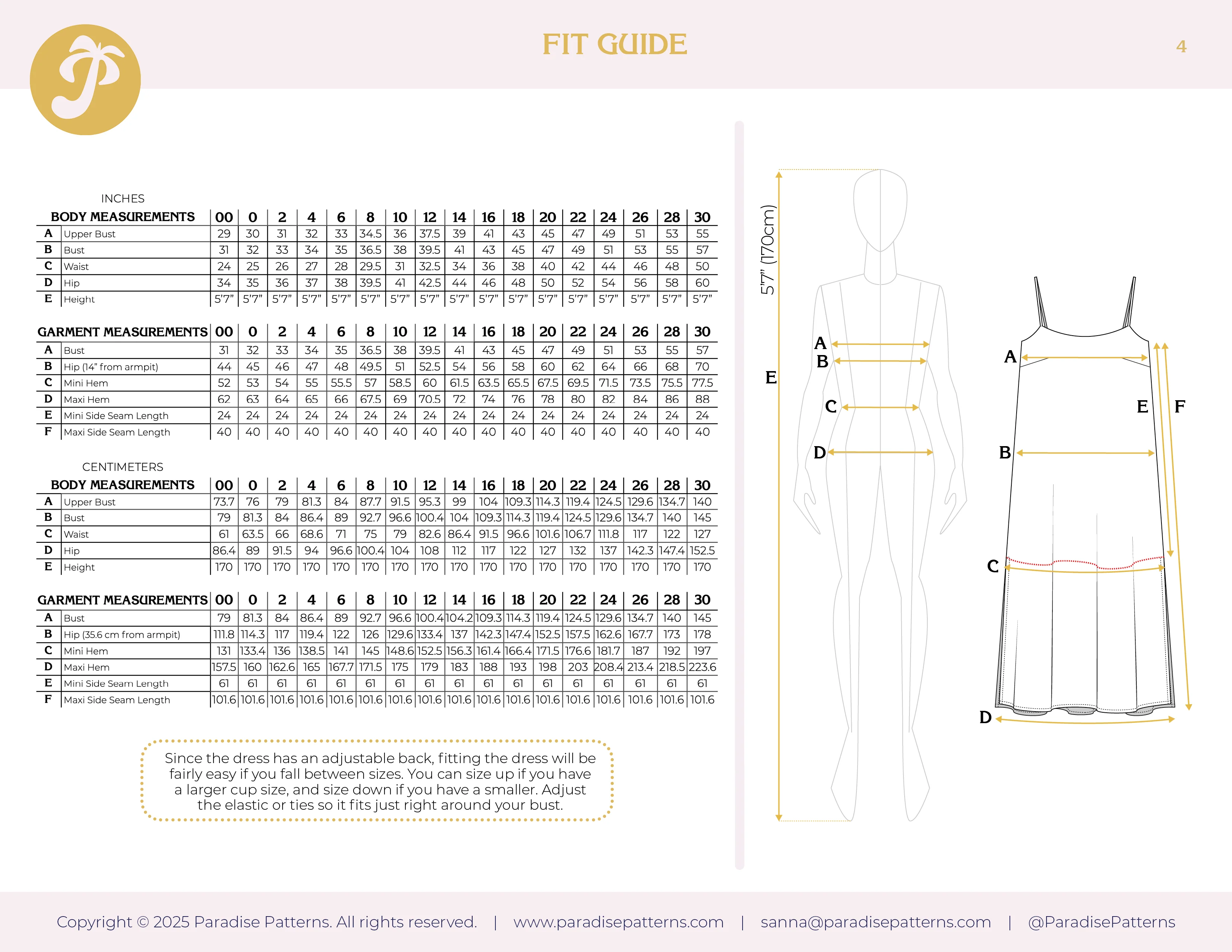 Paradise Patterns Solig Dress - Image 16