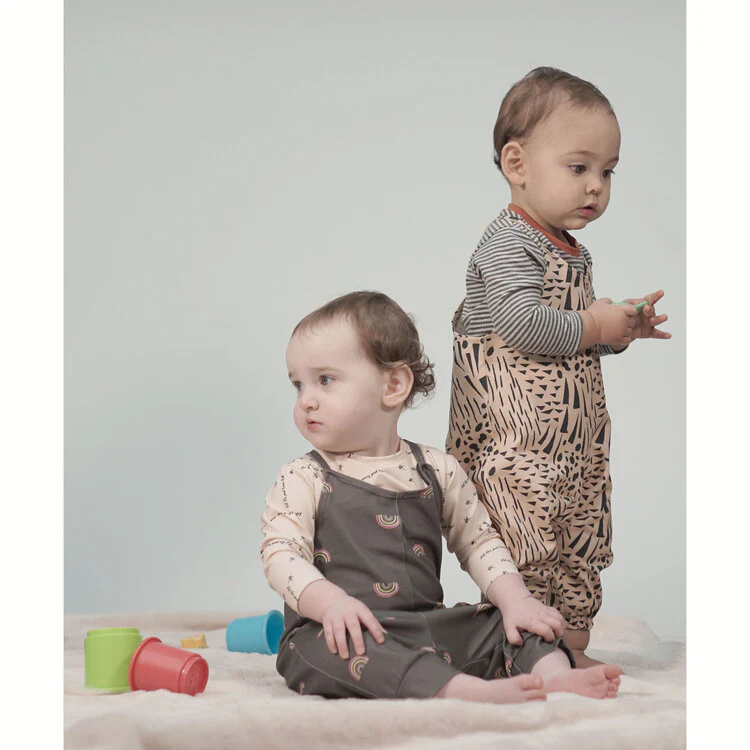 Pattern Paper Scissors Avery Jersey Romper - Image 2