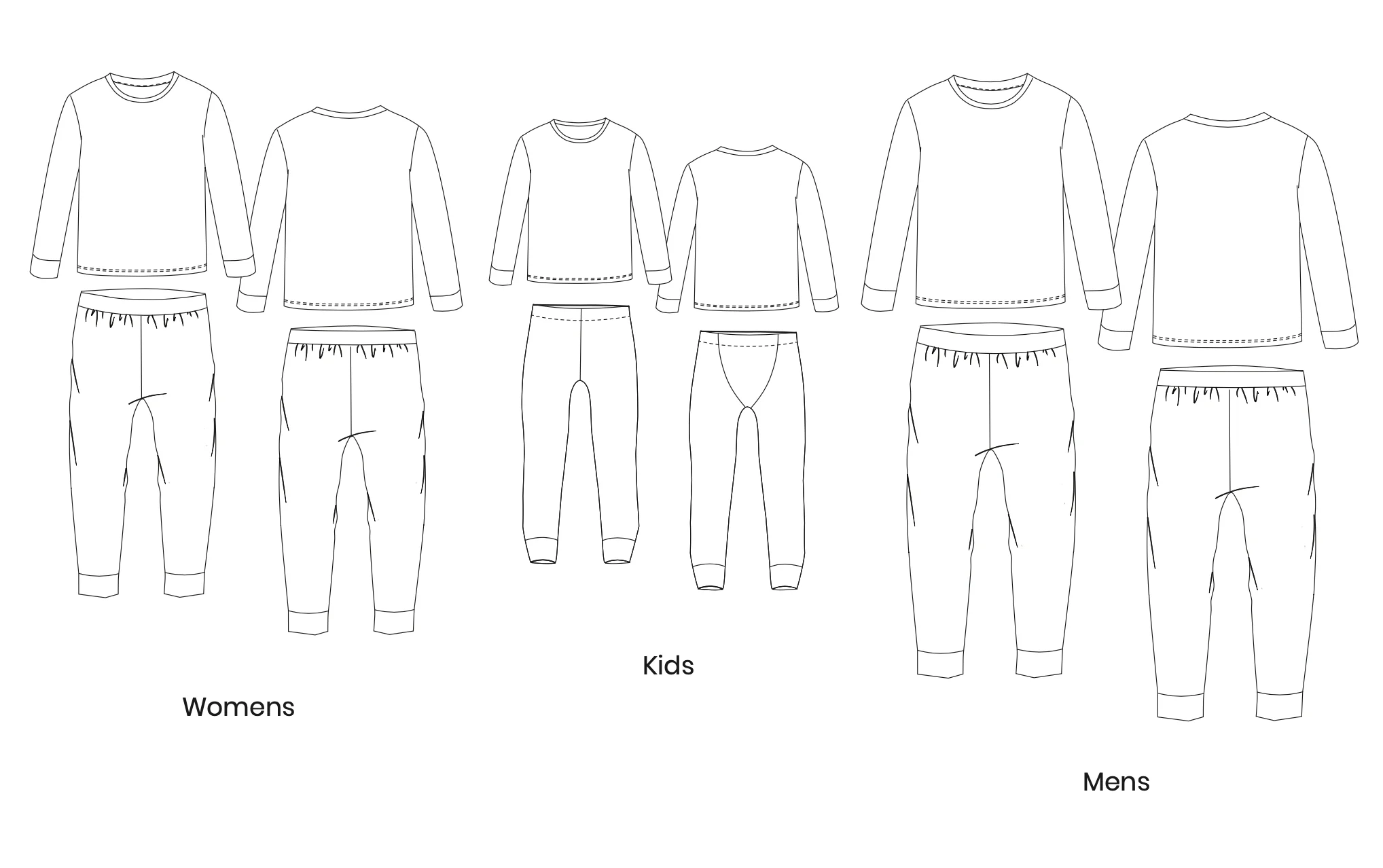 Pattern Paper Scissors Family Perri PJs - Image 10