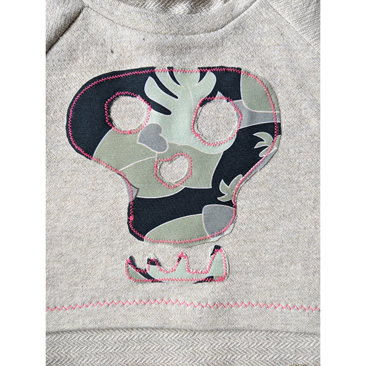Pattern Paper Scissors Sparrow Sweatshirt & Dress - Image 10