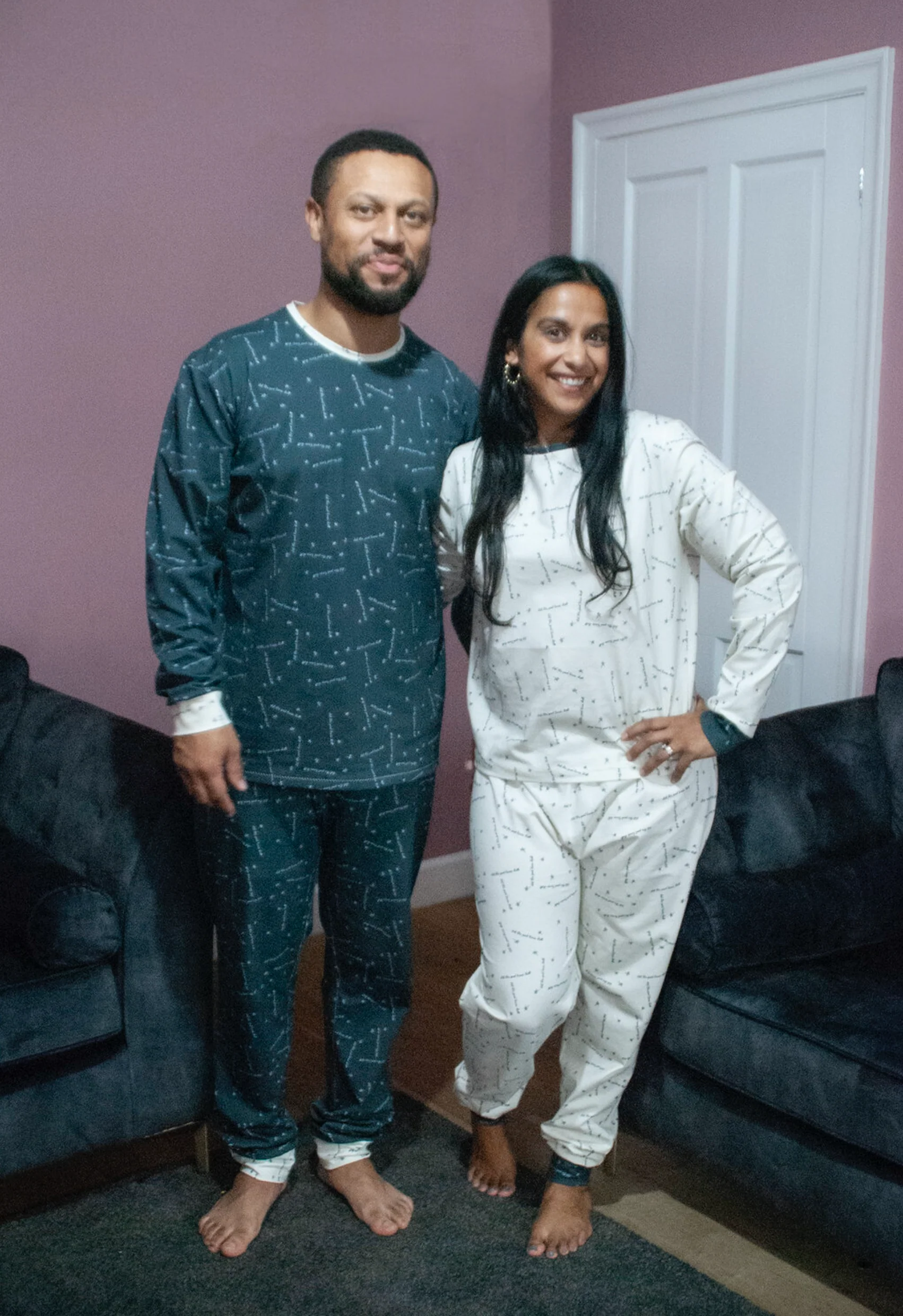 Pattern Paper Scissors Women's Perri PJs - Printed copy shop (+£7.00)