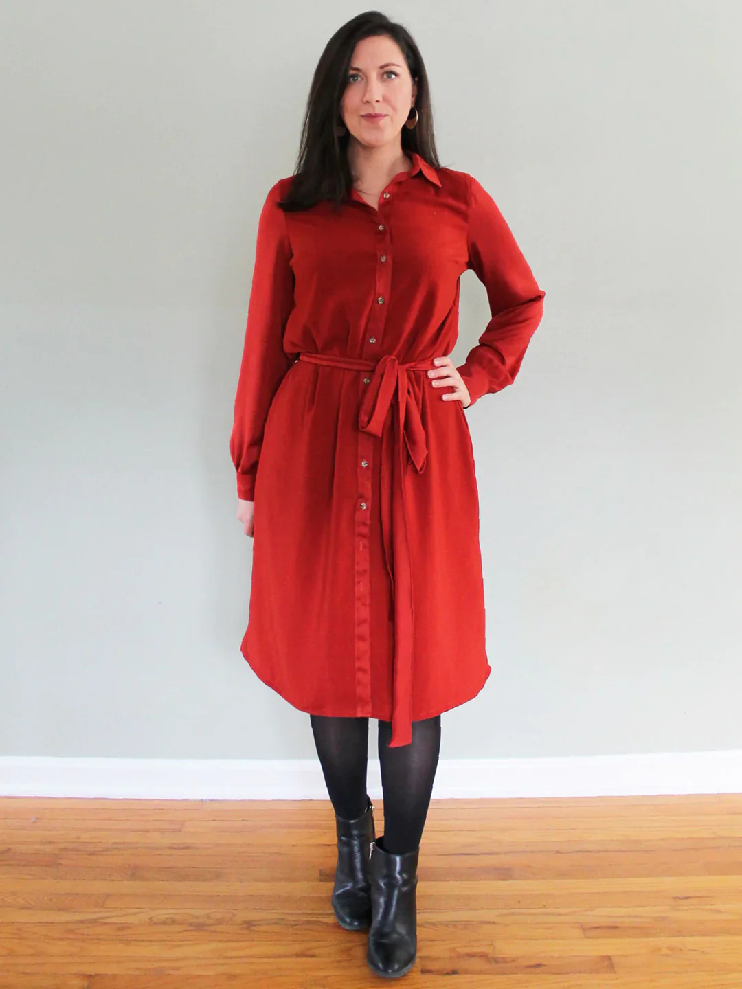 Pattern Scout Byrdie Button-up Blouse/Dress - Image 10