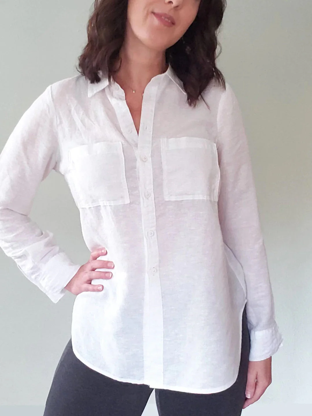 Pattern Scout Byrdie Button-up Blouse/Dress - Printed copy shop C CUP (+£7.00)
