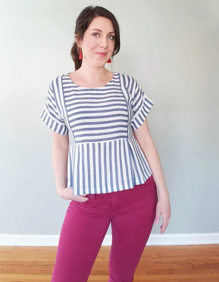 Pattern Scout Fern Top - Printed copy shop (+£7.00)