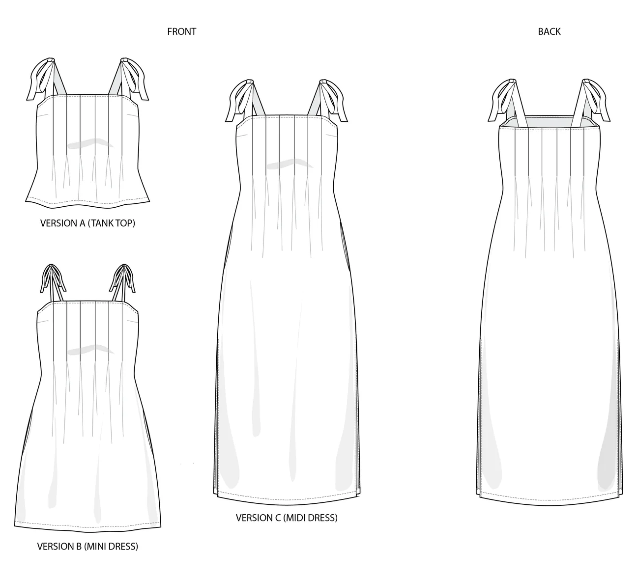 Pattern Scout Flora Tank and Dress - Image 17