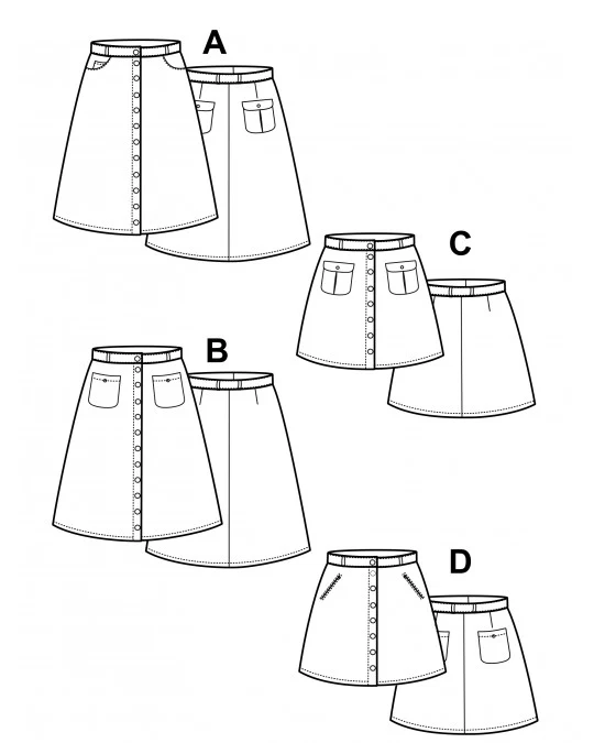 Pauline Alice RosarĂ Skirt - Image 6